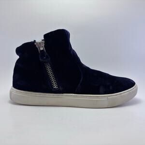 GENTLE SOULS By Kenneth Cole “Carole” Blue Velvet HighTops Womens Size 7M